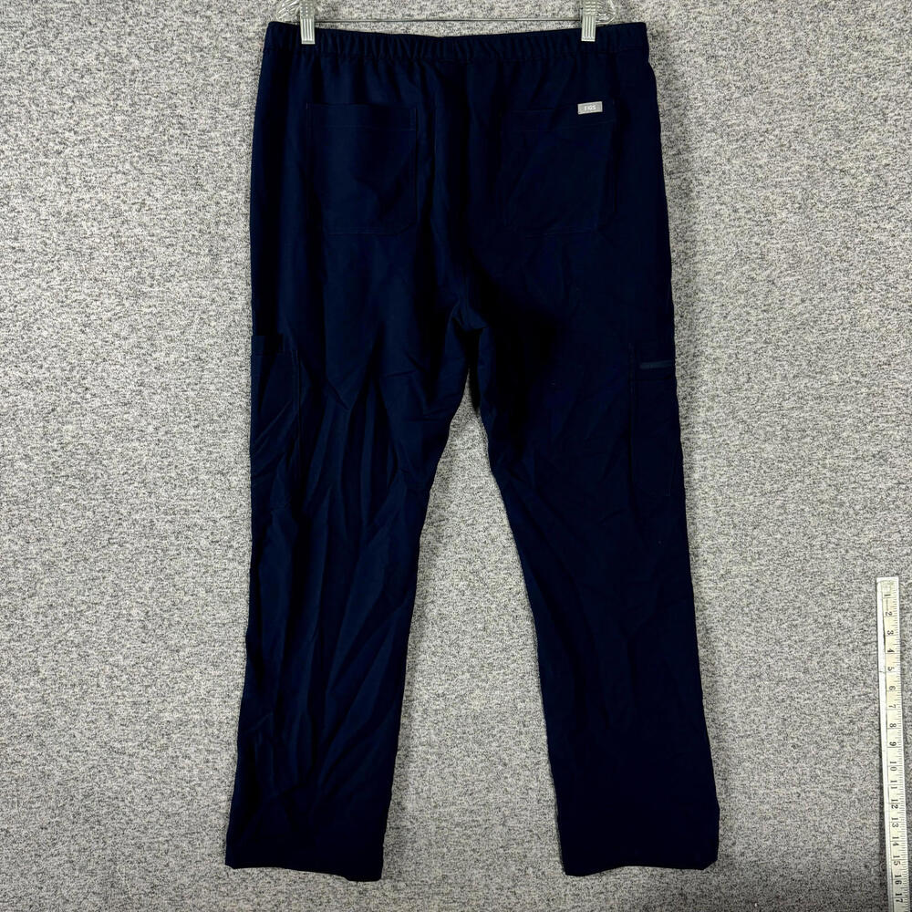 NEW Figs Men's Size XL Dark Blue Polyester Cairo Cargo Scrub Pants - Picture 2 of 11